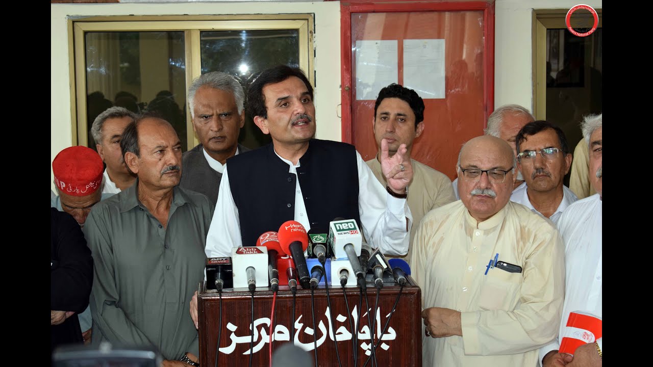 Ameer Haider Khan Hoti Press Conference after Cabinet Meeting