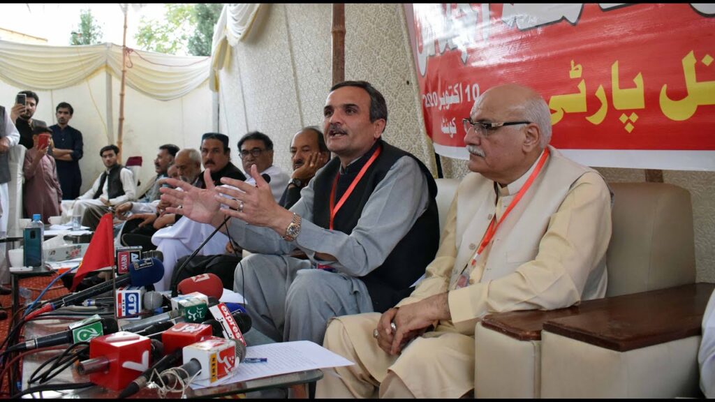 Ameer Haider Khan Hoti Press conference at Quetta