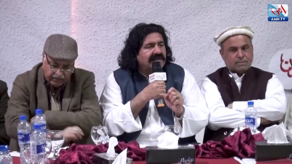 PTM MNA Ali Wazir Speech – Newly Merged Districts Jirga at Bacha Khan Markaz Peshawar